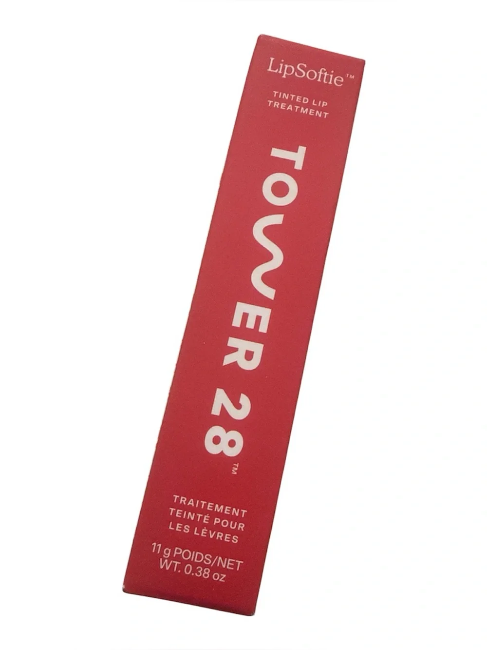 TOWER 28 LipSoftie Tinted Lip Treatment in Blood Orange Vanilla, Full Size, NEW